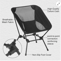 Lightweight Folding Camping Chair – Portable Outdoor & Fishing Seat image 6