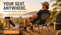 Lightweight Folding Camping Chair – Portable Outdoor & Fishing Seat image 11