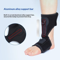 Adjustable Compression Ankle Brace with Hook Loop Fastener - Soccer Sports Support Strap for Injury Prevention and Stability image 4