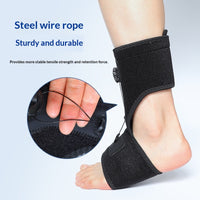 Adjustable Compression Ankle Brace with Hook Loop Fastener - Soccer Sports Support Strap for Injury Prevention and Stability image 3