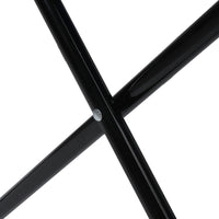 NNEIDS Levede Camping Chairs Folding Arm Foldable Black image 1