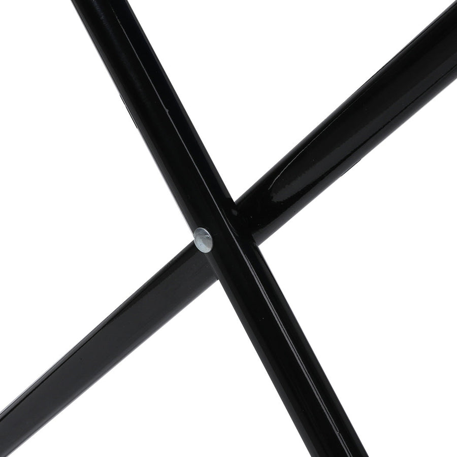 NNEIDS Levede Camping Chairs Folding Arm Foldable Black